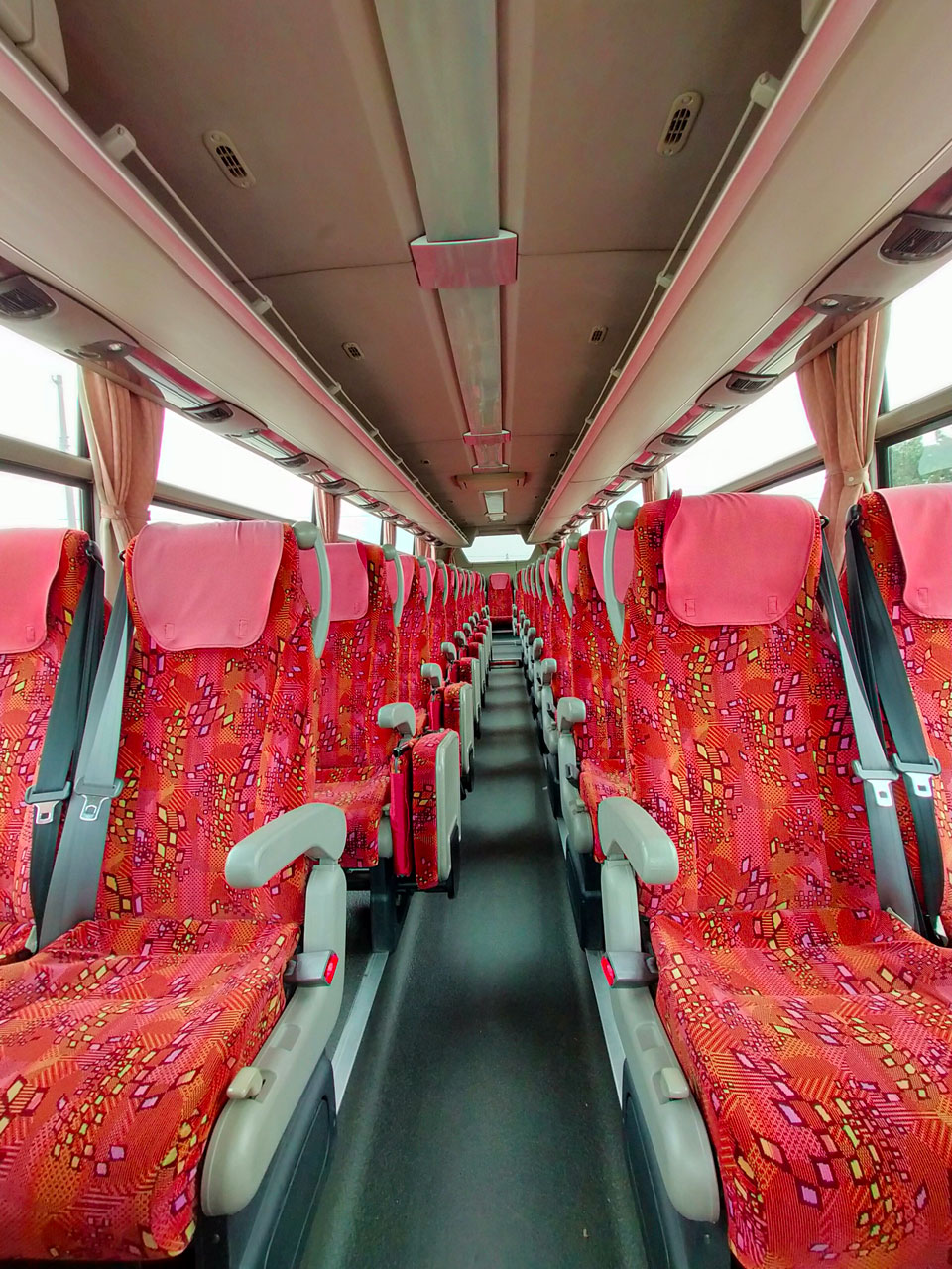 ふそうエアロクィーン(車内・装備)