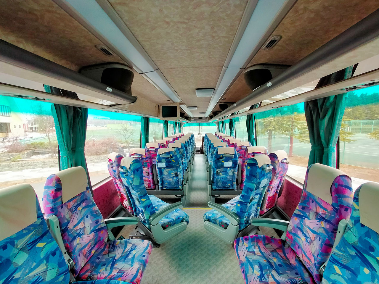 ふそうエアロクィーン(車内・装備)