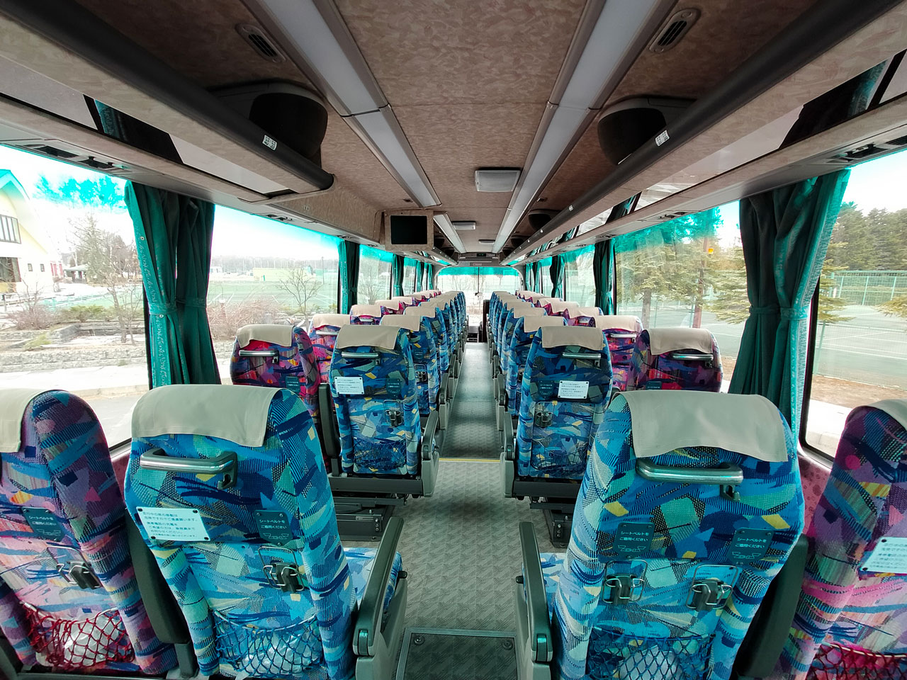 ふそうエアロクィーン(車内・装備)